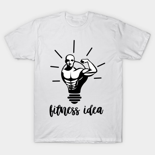 Fitness T-Shirt by Whatastory